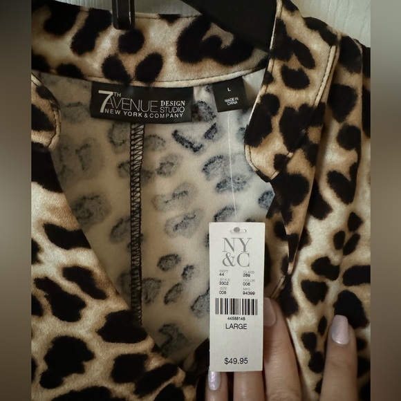 Women’s leopard print top - Picture 3 of 4